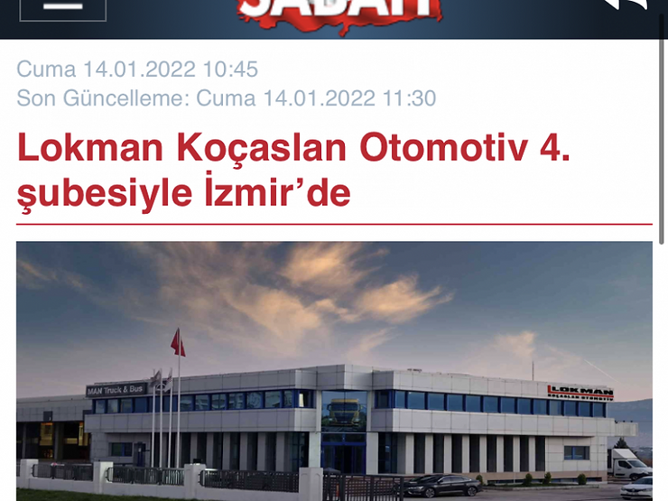 TORU UN, TEKRAR LOKMAN KOÇASLAN OTOMOTİV’İ TERCİH ETTİ
